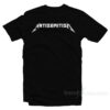 Antisemitism Metallica Logo Parody T-Shirt