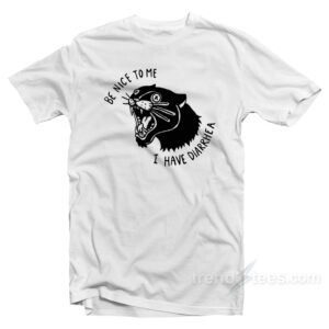 Be Nice To Me I Have Diarrhea T-Shirt