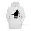 Black Cat With Knife Hoodie