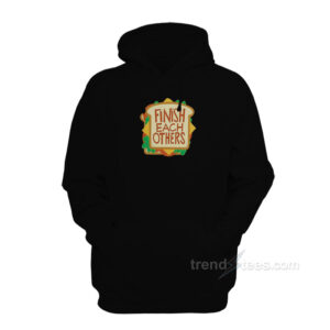 Finish Each Other's Sandwiches Anna Wreck It Ralph 2 Hoodie