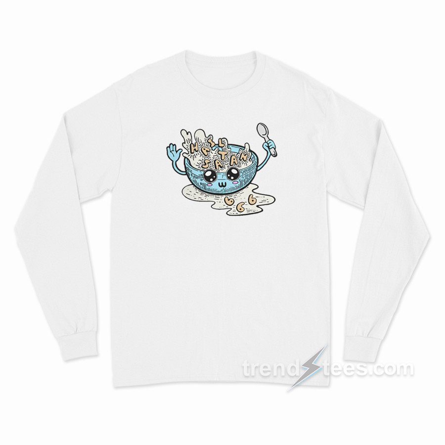 Hail Satan Soup Long Sleeve Shirt