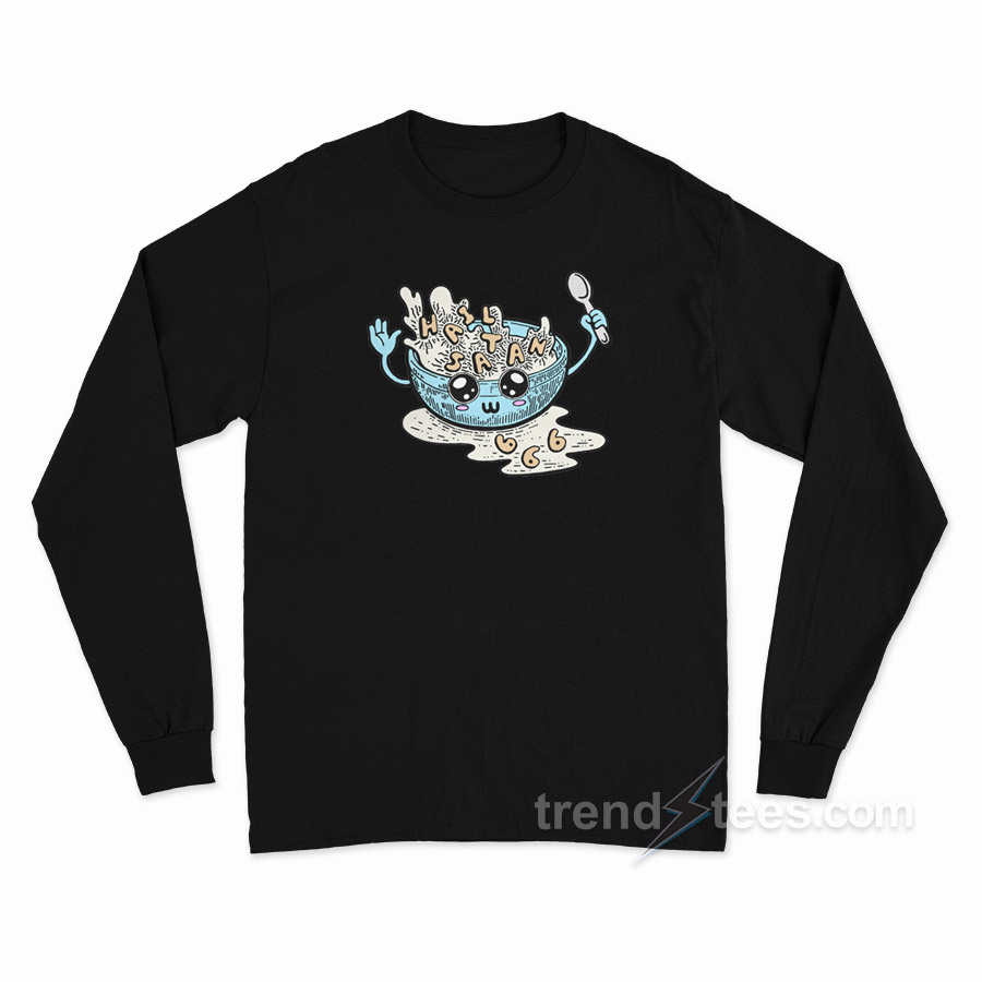 Hail Satan Soup Long Sleeve Shirt