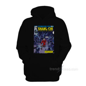 Marvel Shang-Chi And The Legend of The Ten Rings Comic Book Cover Hoodie