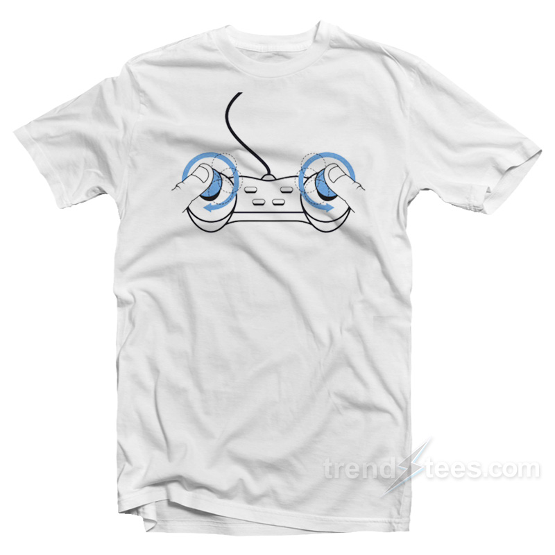 Nipple Twister Game Controller Remote T-Shirt