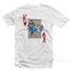 Playing Card King of Henry Stiff Arm T-Shirt