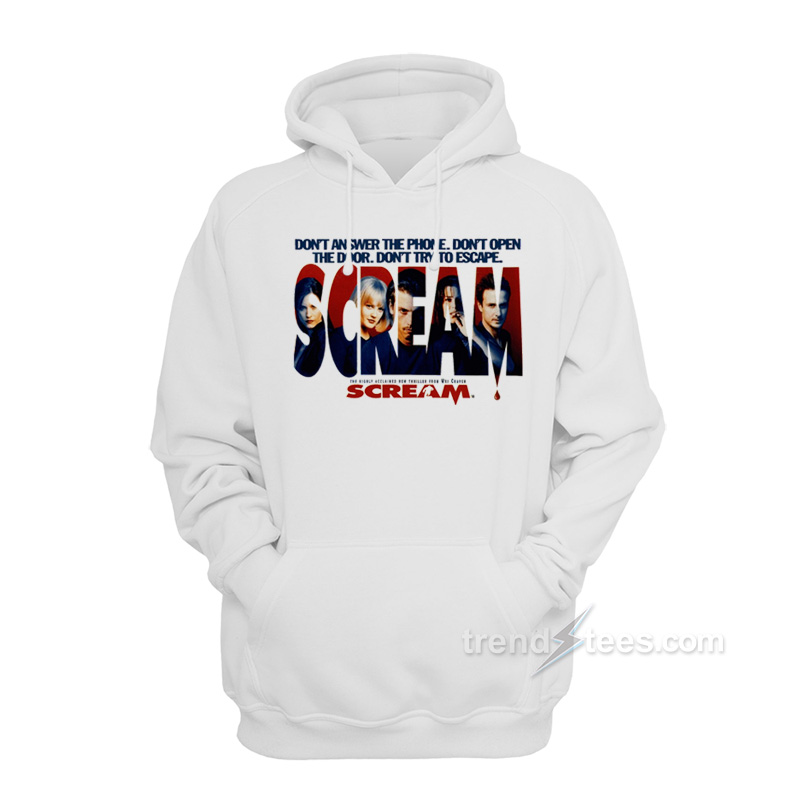Scream 1996 Horror Movie Hoodie
