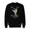 Tinker Bell Rock Paper Scissors Throat Punch Sweatshirt