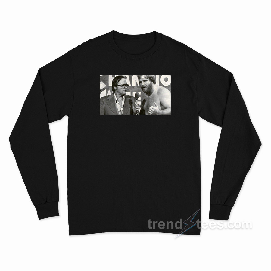 In Memoriam Gordon Solie With Ole Anderson Long Sleeve Shirt