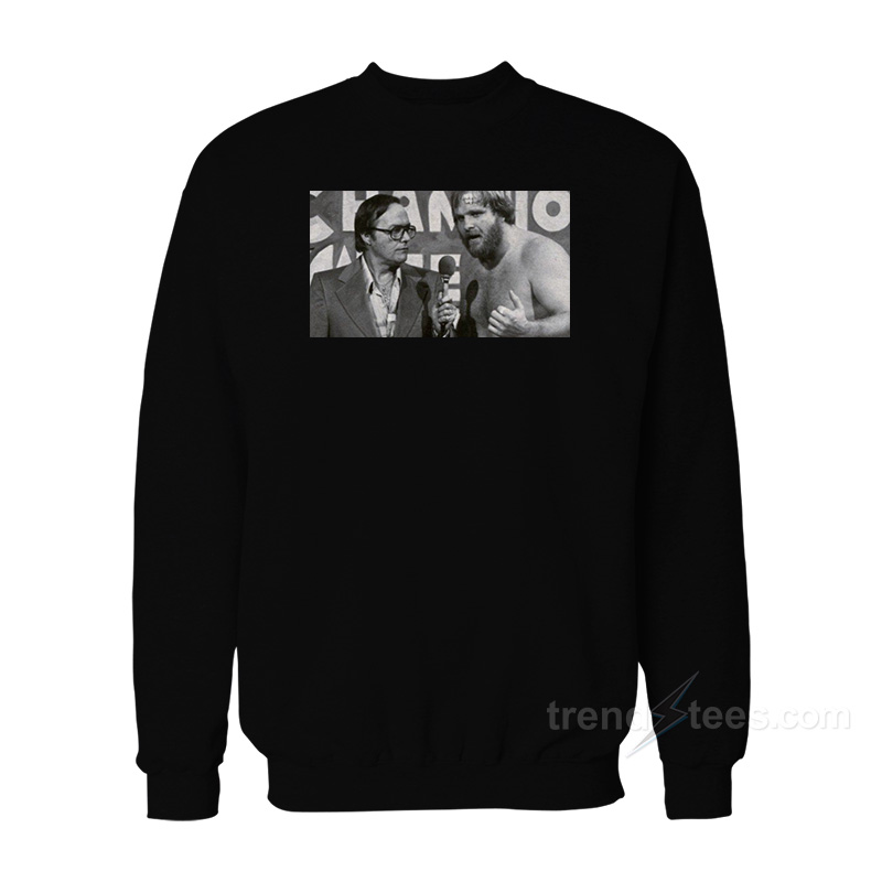 In Memoriam Gordon Solie With Ole Anderson Sweatshirt