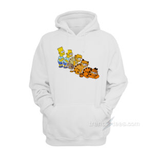 Bart To Garfield Hoodie