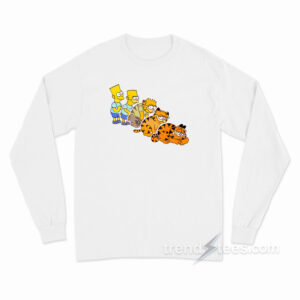 Bart To Garfield Long Sleeve Shirt