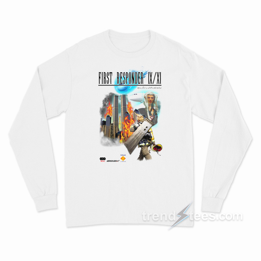 First Responder IX XI Sword Man Long Sleeve Shirt V2