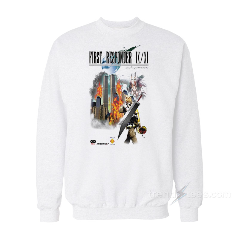 First Responder IX XI Sword Man Sweatshirt