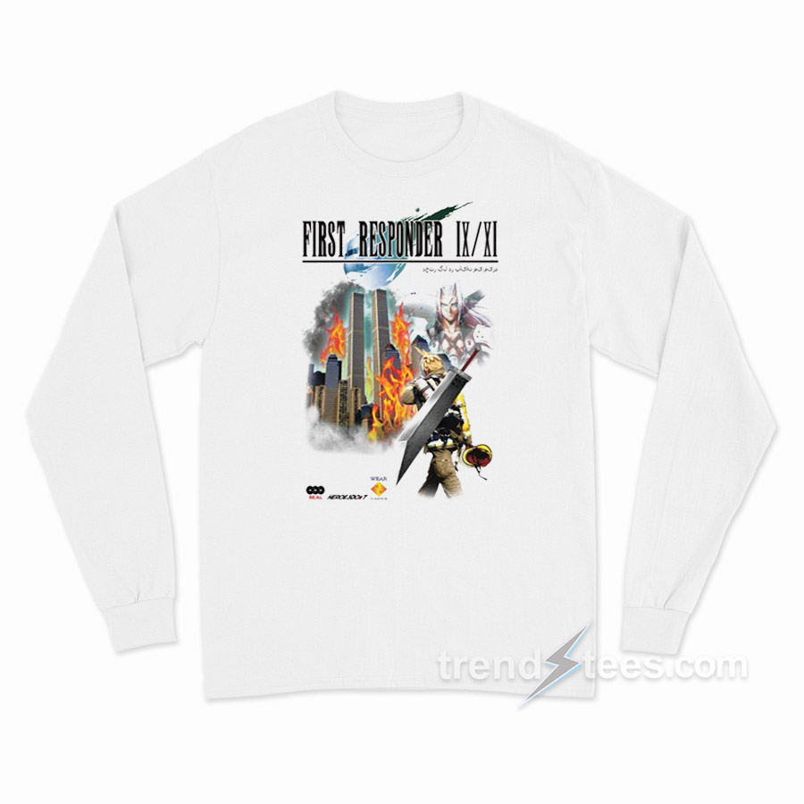 First Responder IX XI Sword Man Long Sleeve Shirt