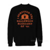 I Survived The Halloween Blizzard Of '91 Sweatshirt