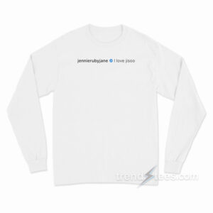 Jennie - I LOVE JISOO Long Sleeve Shirt