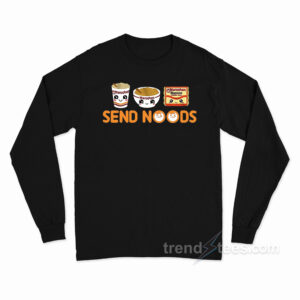 Maruchan Send Noods Long Sleeve Shirt