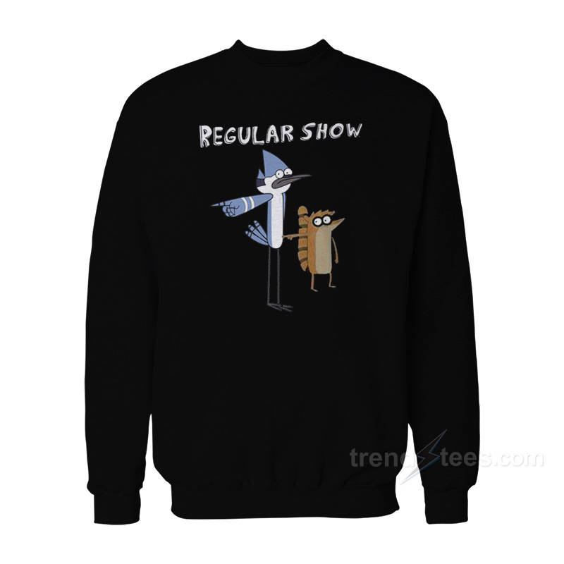 Regular Show Rigby And Mordecai Sweatshirt