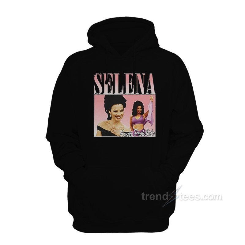 Selena Quintanilla Amor Prohibido Vintage Hoodie