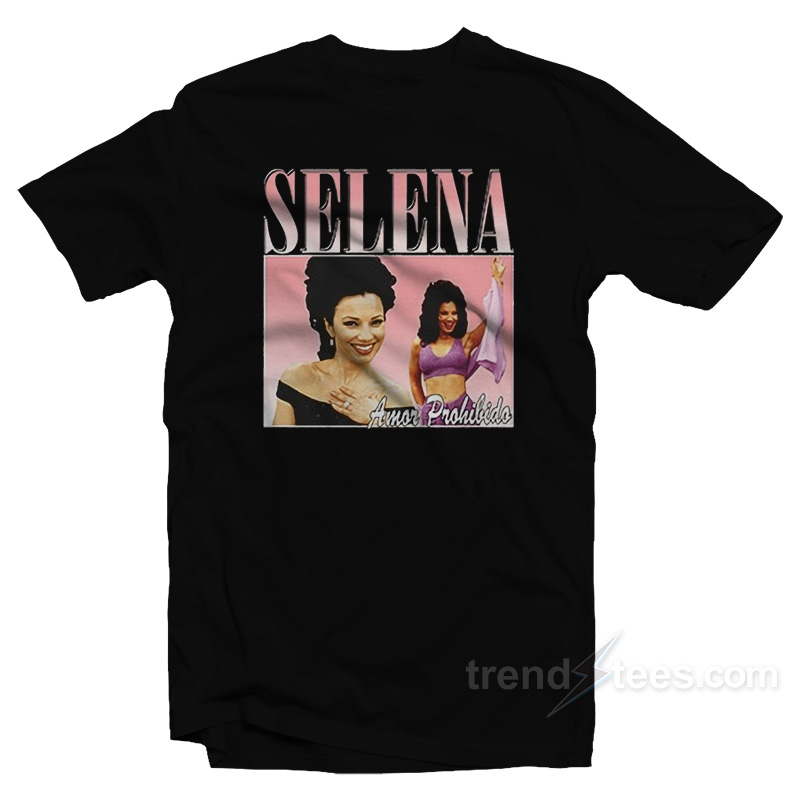 Selena Quintanilla Amor Prohibido Vintage T-Shirt