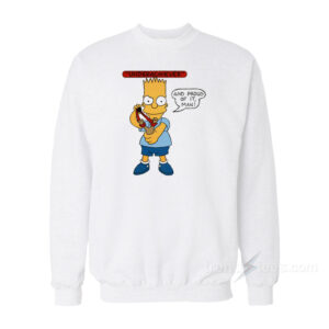 Bart Simpson Underachiever And Proud Of It Sweatshirt