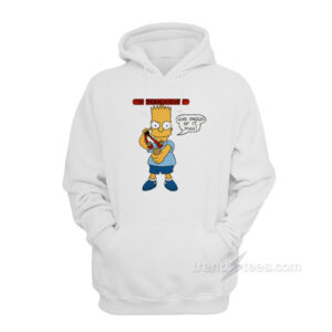 Bart Simpson Underachiever And Proud Of It Hoodie