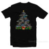 Christmas Tree Shark Lovers T-Shirt