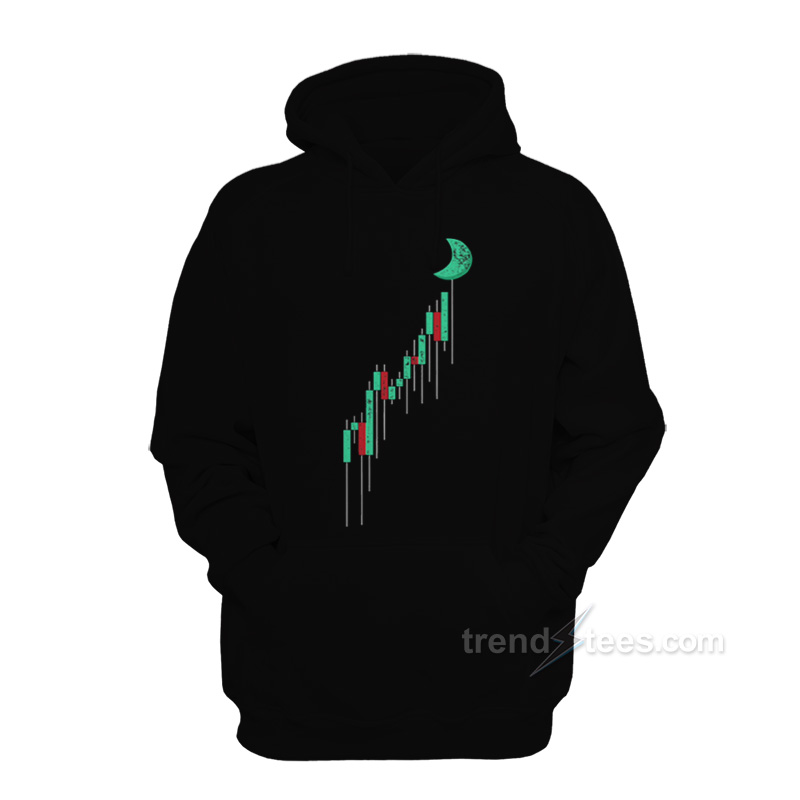 Crypto Trading Hodl Stock Chart To The Moon Hoodie