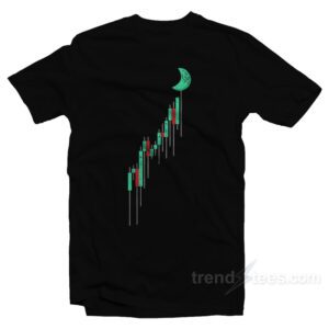 Crypto Trading Hodl Stock Chart To The Moon T-Shirt