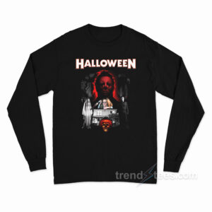 Halloween Michael Myers Vintage Long Sleeve Shirt