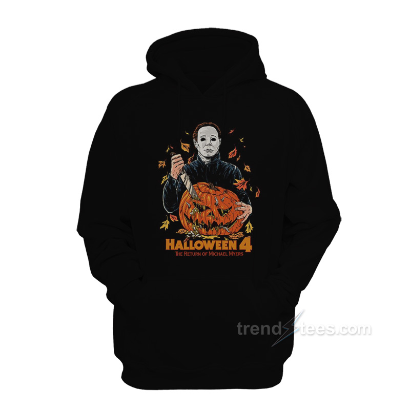 Halloween 4 The Shape Creepy Carver Hoodie