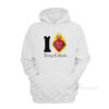 I Sacred Heart Being Catholic Hoodie