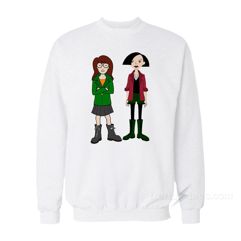 MTV Sick Sad World Daria And Jane Sweatshirt