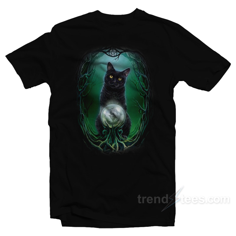 Black Cat Rise of the Witches T-Shirt