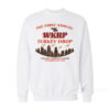 The First Annual WKRP Turkey Drop Pinedale Shopping Center Thanksgiving 1978 Sweatshirt