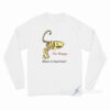 The Shaggs Where Is Foot Foot Long Sleeve Shirt