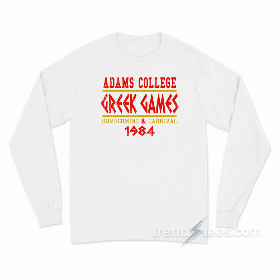 Adams College Greek Games Long Sleeve Shirt