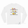 Bart Knows Books Bart Knows Beer Bart Knows Babes Long Sleeve Shirt