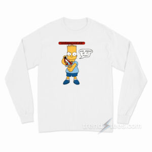 Bart Simpson Underachiever And Proud Of It Long Sleeve Shirt