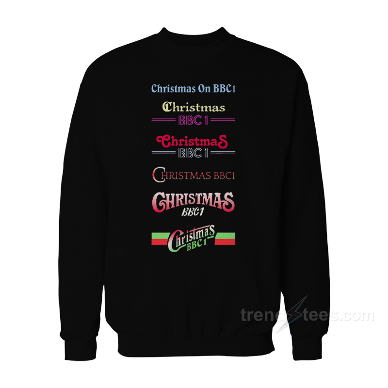 Christmas On BBC 1 Sweatshirt