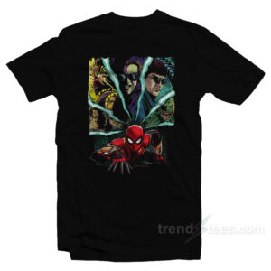 Marvel Spider-Man: No Way Home Spider-Man And Foes T-Shirt
