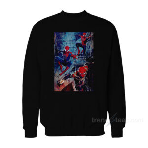 Marvel Spider Man No Way Home Spider Man Jump Sweatshirt