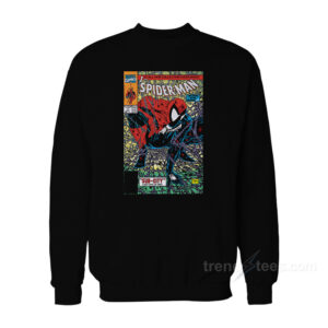 Spiderman Comic Book Sweatshirt