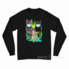 Three Cats Wear Face Mask Long Sleeve Shirt