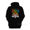 Today Not Jesus Satan Goat Satanic Rainbow Satanism Hoodie