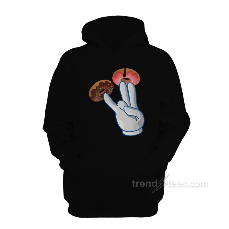 2 In The Pink 1 In the Stink Dirty Humor Donuts Hoodie
