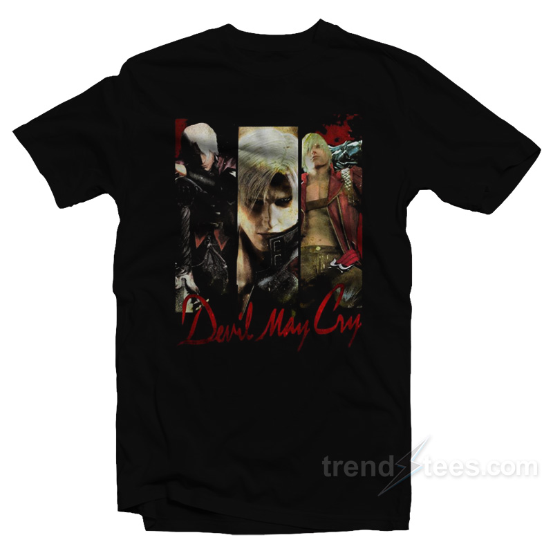 Devil May Cry Trio Black T-Shirt