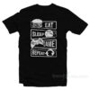 Eat Sleep Game Repeat T-Shirt