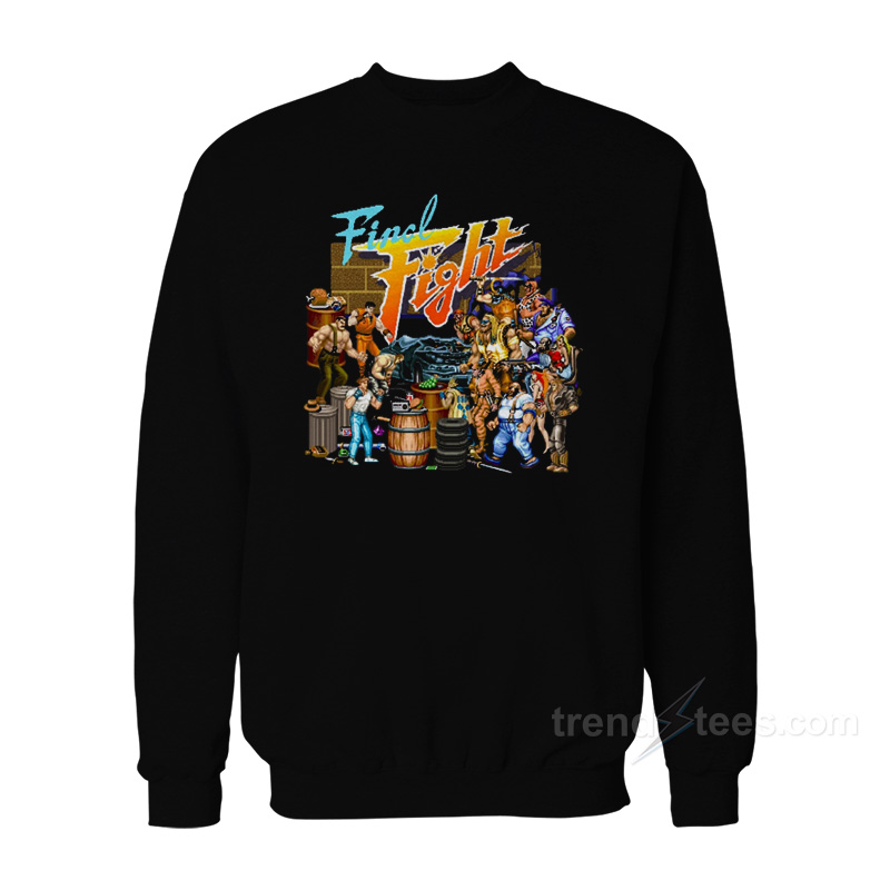 Final Fight - Characters Sweatshirt