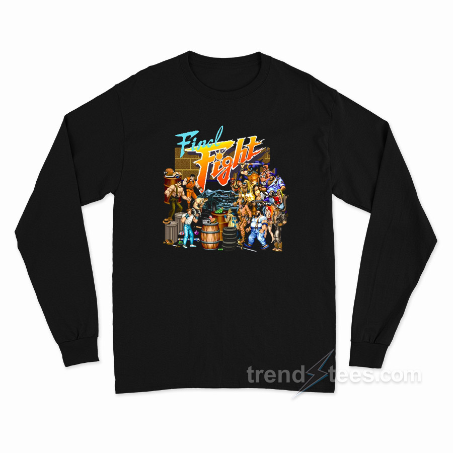 Final Fight - Characters Long Sleeve Shirt